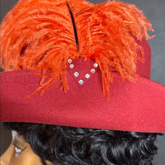 Vintage Bollmam & Company Feather Wool Hat - Picture 4 of 15